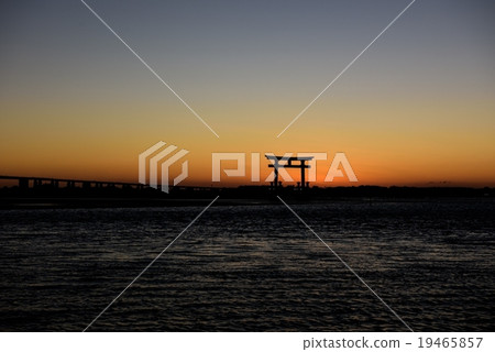 晚上在Hamana Lake Bentenjima 晚上在Hamana Lake Bentenjima 19465857