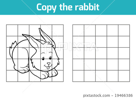 Copy the picture (rabbit)-插圖素材 [19466386] - PIXTA圖庫