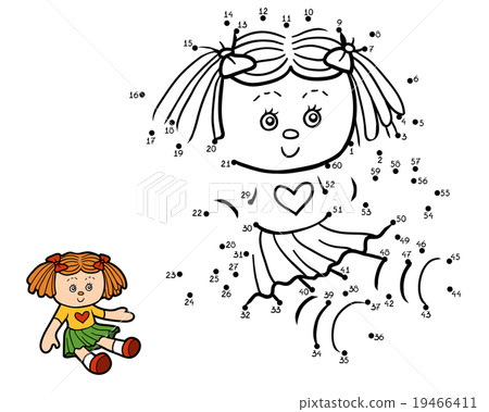 Numbers game for children (doll) 19466411