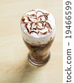 Ice Mocha Coffee on the Table 19466599
