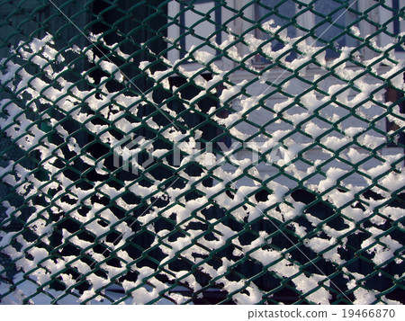 mesh fence winter 19466870