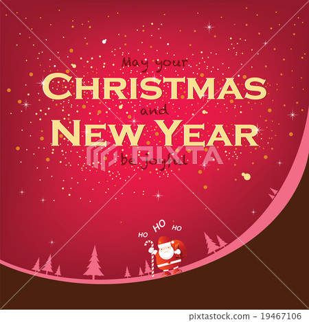Smile in Christmas and New Year season Smile in Christmas and New Year season 19467106