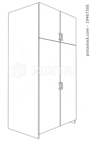 Illustration of cabinet 19467388