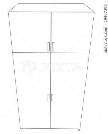 Illustration of cabinet 19467390