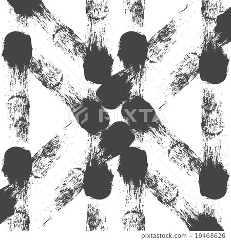Seamless grunge pattern. Brush strokes texture 19468626