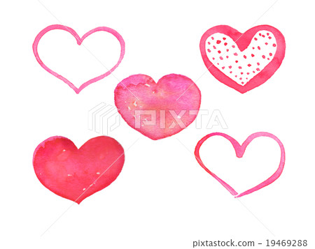 情人節手繪水彩白色婚禮婚姻快樂母親節快樂圖標 19469288