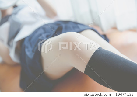 asian girl student in school uniform asian girl student in school uniform 19474155