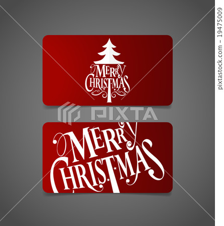 Christmas Greeting Card, vector illustration. - Stock Illustration ...