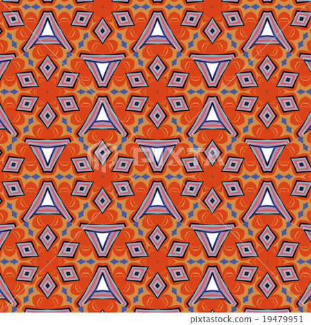 bright, attention-grabbing pattern sixties style 19479951