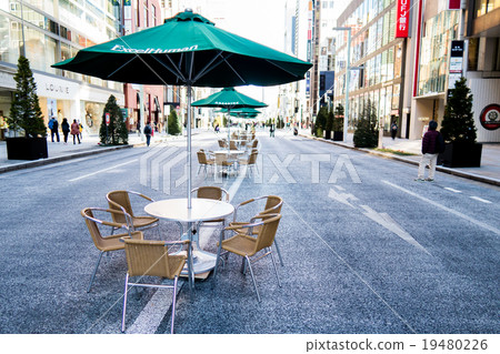 Ginza pedestrian heaven 19480226