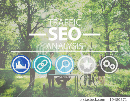 Search Engine Optimization SEO Information Internet Concept 19480871