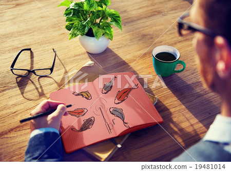 Fishing Phishing Lure Bait Trapped Scam Concept 19481014