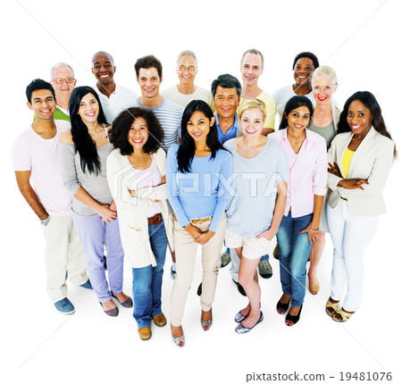 Group of Casual People Social Gathering Concept 19481076