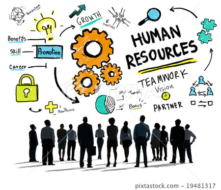 Human Resources Employment Job Teamwork Business Aspiration Conc 19481317