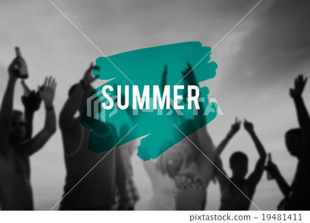 Summer Holiday Relaxation Travel Vacation Concept Summer Holiday Relaxation Travel Vacation Concept 19481411