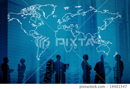 Global World Cartography Business International Concept 19481547