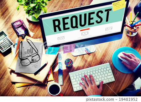 Request Require Desire Need Order Demand Concept 19481952