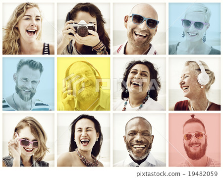 Friends Friendship Portrait Togetherness Fun Concept 19482059