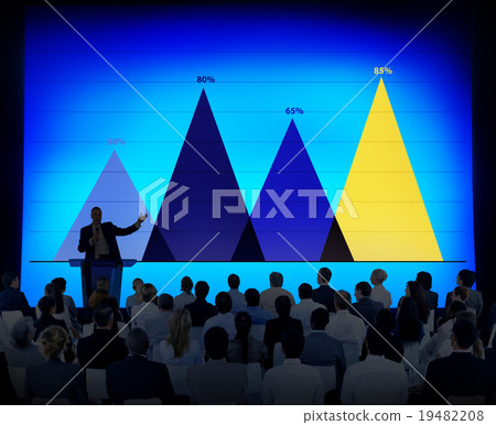 Business Data Analysis Strategy Marketing Graph Concept 19482208
