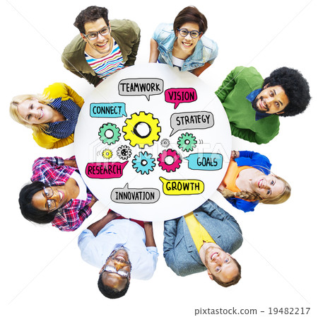 Teamwork Connect Strategy Vision Together Gear Concept Teamwork Connect Strategy Vision Together Gear Concept 19482217