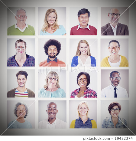 Group Multiethnic Diverse Colorful People Ethnic Concept 19482374