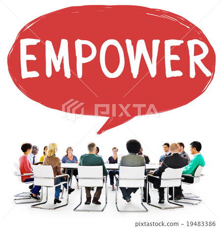 Empower Authority Permission Empowerment Enhance Concept 19483386