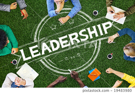 Leadership Leader Authoritarian Management Trainer Concept 19483980