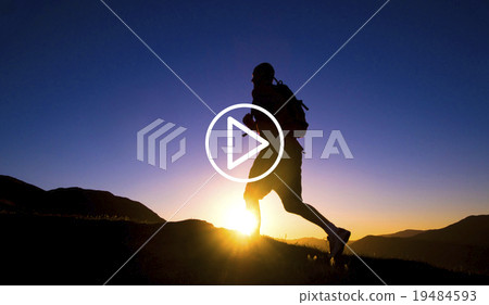 Play Start Button Multimedia Concept Play Start Button Multimedia Concept 19484593