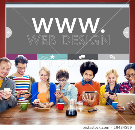 Web Design Web WWW Development Internet Media Creative Concept Web Design Web WWW Development Internet Media Creative Concept 19484599
