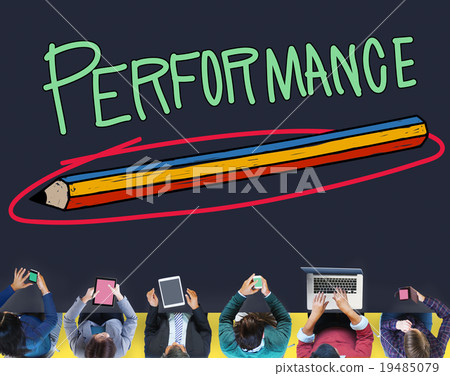 Performance Efficiency Improve Skill Strategy Concept 19485079