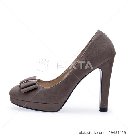 The one of gray brown female shoes 19485429