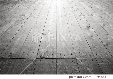 Old gray wooden floor background perspective Old gray wooden floor background perspective 19486188