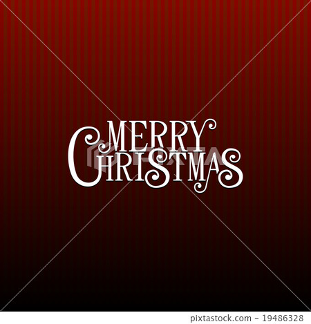 Christmas Red Background. Vector 19486328