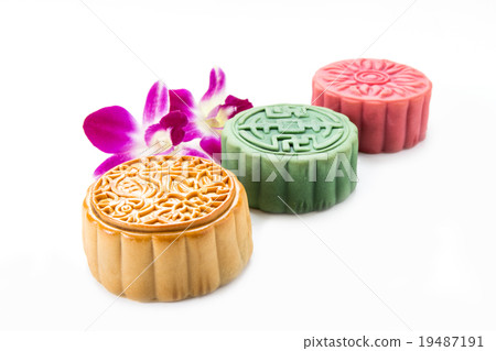 Chinese moon cake Chinese moon cake 19487191