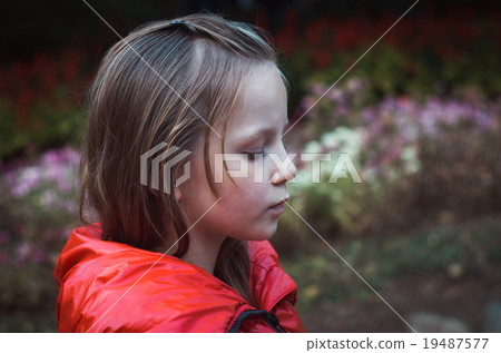girl in park girl in park 19487577