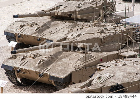 Israeli Merkava tank in Latrun Armored museum Israeli Merkava tank in Latrun Armored museum 19489444