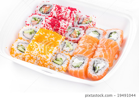 Sushi and roll assortment Sushi and roll assortment 19491044