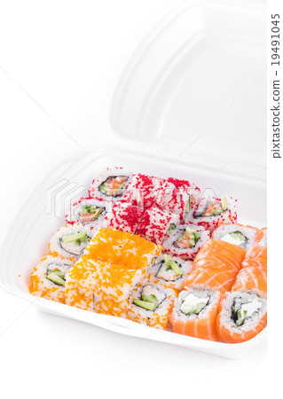 Sushi and roll assortment Sushi and roll assortment 19491045