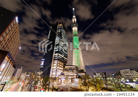 Special Light Up · Champagne Tree's Tokyo Sky Tree 19491134