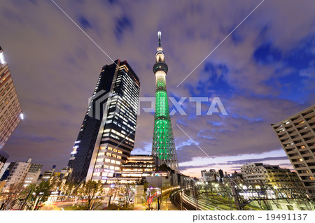 Special Light Up · Champagne Tree's Tokyo Sky Tree Special Light Up · Champagne Tree's Tokyo Sky Tree 19491137