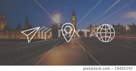 Location Navigation Travel Trip Place Journey Concept 19491597