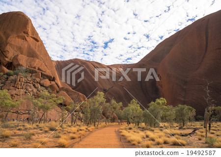 Valley of the wind in the Olga Valley 19492587