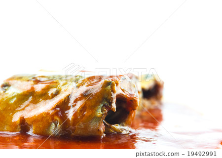 Close up Canned fish tomato sauce Close up Canned fish tomato sauce 19492991