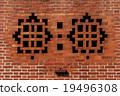 Pattern Voids and Brick Wall 19496308