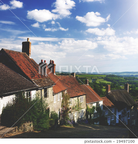 Home Rural Scene House British Culture Destination Travel Concep 19497100