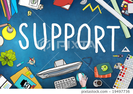Support Teamwork Advice Assistance Togetherness Concept 19497736