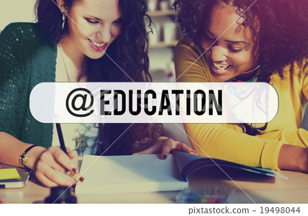 Stock Photo: Education E-learning Connection Technology Networking Concept