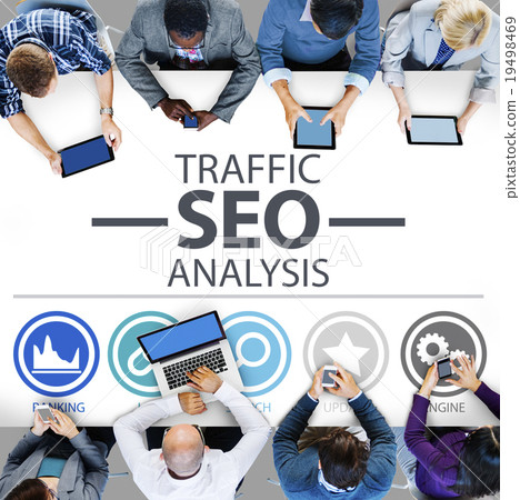 Search Engine Optimisation Analysis Information Data Concept 19498469