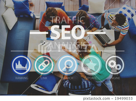 Search Engine Optimization SEO Information Internet Concept 19499033
