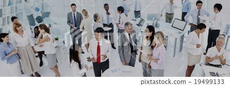 Communication Connection Cooperation Consultant Concept 19499133
